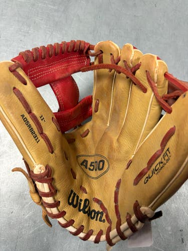 Used Wilson A2000 BB/SB Glove RH Throw None 11 1/4" 11307-S000267337