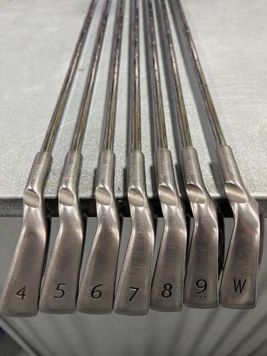 Used Ping I15 GREEN DOT Mens Iron Set RH 4I-PW 11307-S000266317