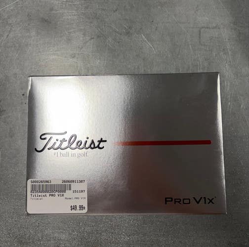 Used Titleist PRO V1X 12 Pack - Golf Balls 11307-S000265965