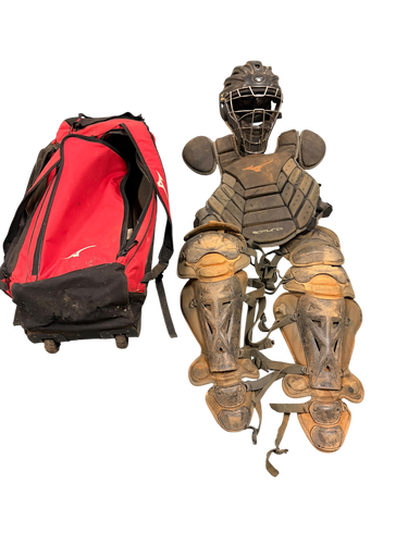 Used Mizuno CATCHERS SET AND BAG Catchers Equipment Other 11307-S000269734