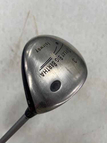 Used Callaway GREAT BIG BERTHA II Mens Fairway Wood RH 3 Wood 11307-S000268105