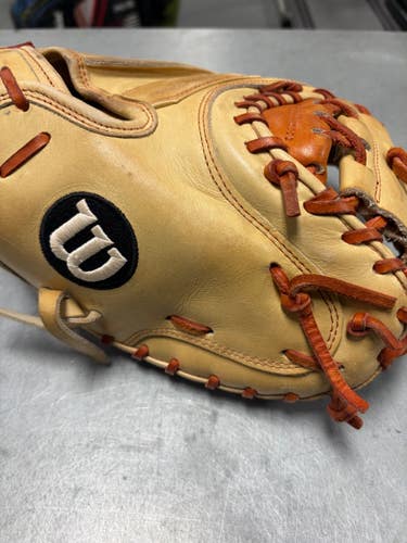Used Wilson A2K BB/SB Catchers RH Throw Brown 33 1/2" 11307-S000268070