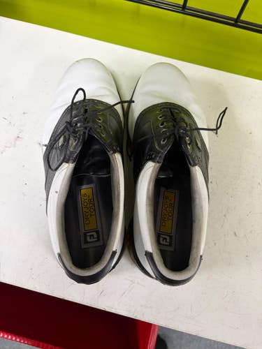 Used Foot Joy Mens Golf Shoes White Senior 9.5 11307-S000267070