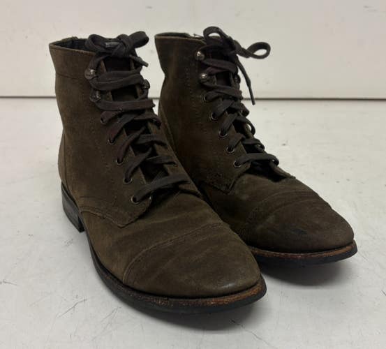 Thursday Boot Company The Captain Suede Cap Toe Women's Boots US 9 EXCELLENT