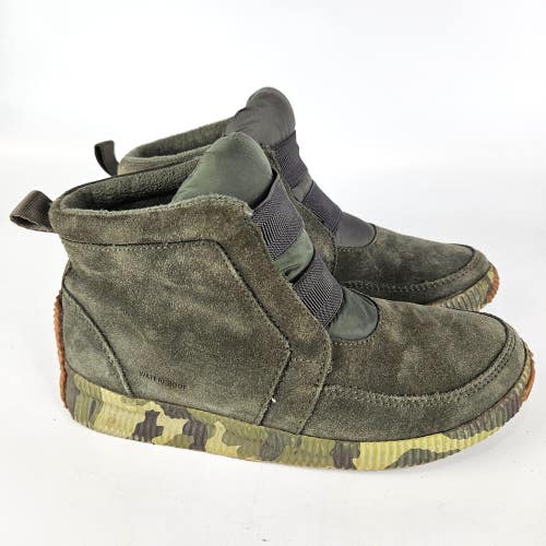 Sorel Out N About Plus Women's Size 6.5 Boots Mid Waterproof Alpine Tundra Camo