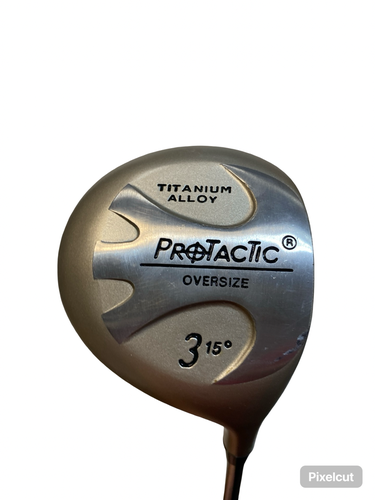 Used Protactic TITANIUM ALLOY OVERSIZE Mens Fairway Wood RH 3 Wood 11706-S000389769