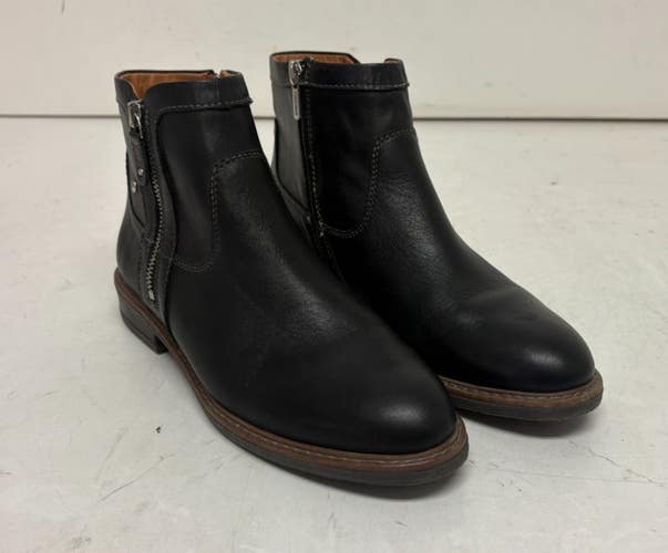 Pikolinos Aldaya Black Leather Dual Zip Women's Ankle Boots EU 39 US 8.5