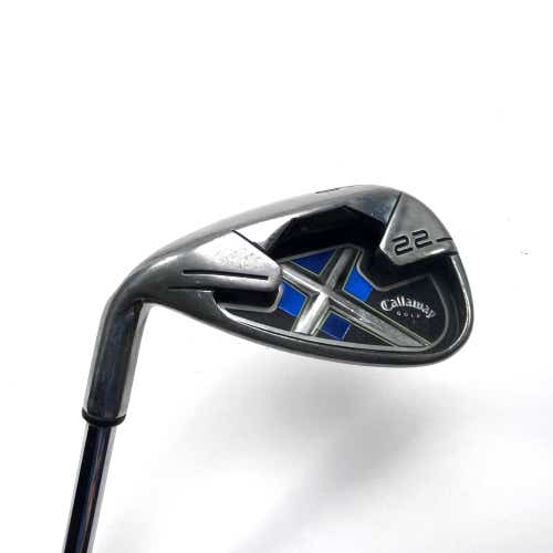 LEFTY Callaway X-22 Single 9 Iron X Uniflex Steel Mens LH