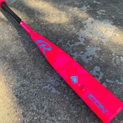 2025 Rawlings Icon Electric Unicorn 30/20 (-10) Limited Ed USSSA Baseball Bat