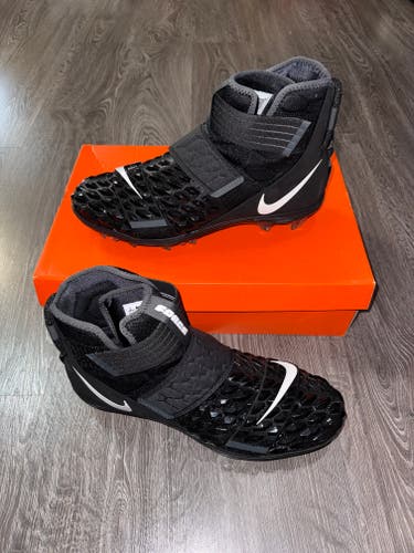 Men Size 16 Nike Force Savage Elite 2 TD Football Cleats AH3999-001 Black NFL