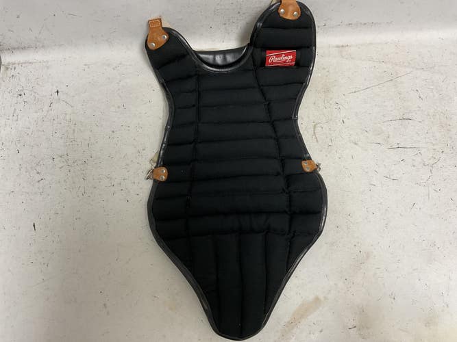 Used Rawlings 8P-B Catchers Chest Protector Black And Tan Adult 11855-S000211598
