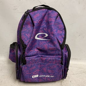 Used Latitude 64 Disc Golf Backpack Purple 11855-S000211594