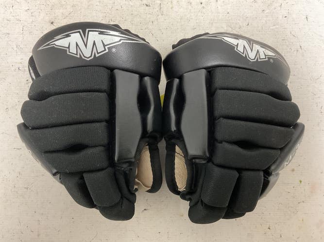 Used Mission M-3 Youth Gloves Black And White 9" 11855-S000211596