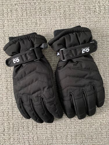 GOLOVEJOY Black Ski Gloves - Size M - Like New