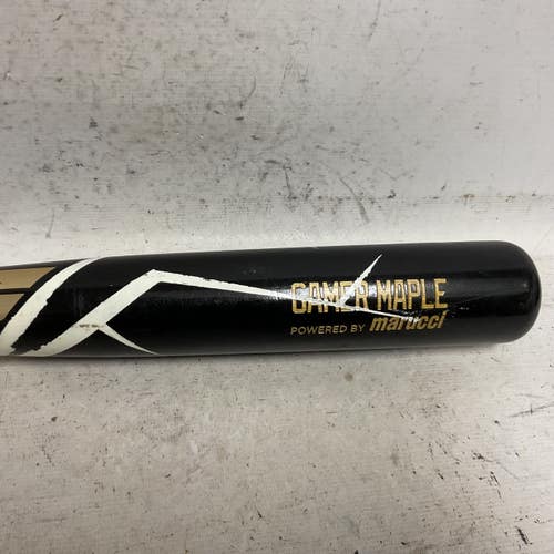 Used Marucci GAMER MAPLE BB/SB Wood Bat Black 32" 11855-S000211590