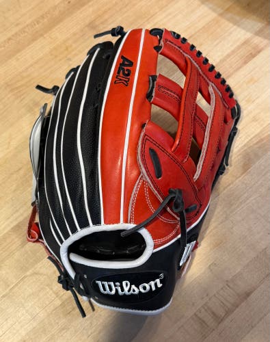 Very Rare August 2016 GOTM Wilson A2K Mookie Betts Outfield Baseball Glove 12.75" (New)