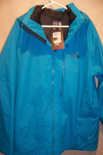 Mountain Hardwear Parabolic Snowboard Ski Jacket, Men's XXLarge NWT