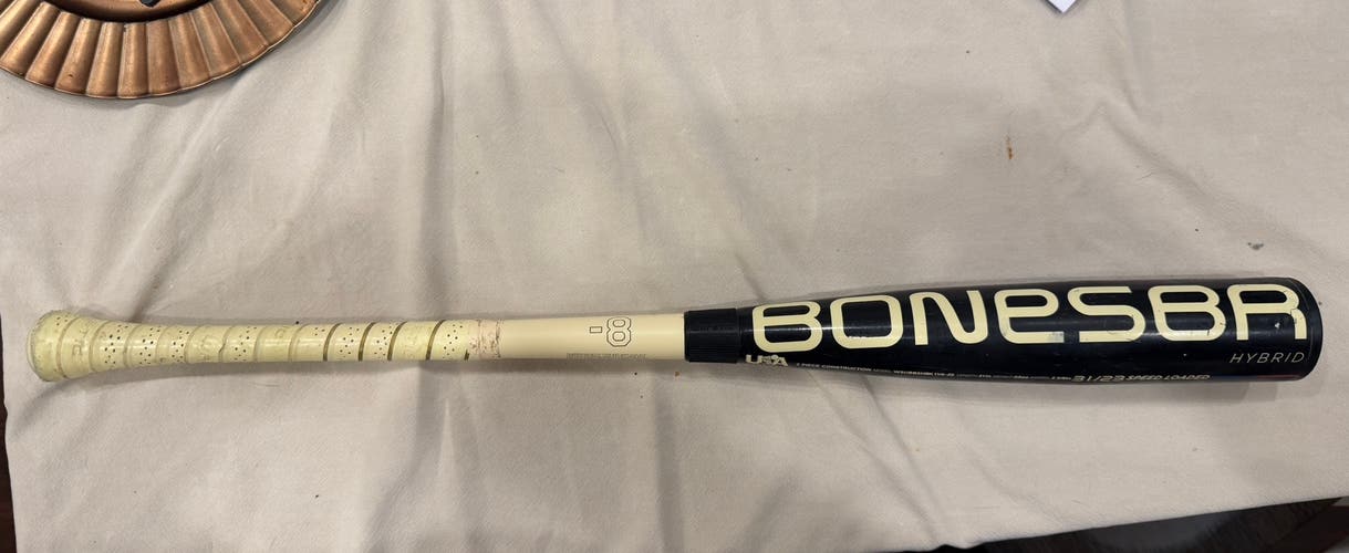 2025 Warstic Bonesaber Hybrid Bat USABat Certified (-8) Hybrid 23 oz 31” Used)