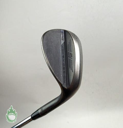 Titleist Vokey SM8 L Grind Jet Black Wedge 60*-04 Stiff Flex Steel Golf Club