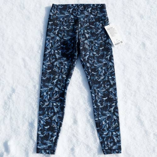 Lululemon Wunder Under HR Tight 12 Floral High Rise Leggings Gym Sport NWT