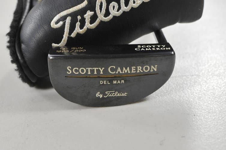 Titleist 1995 Scotty Cameron Del Mar 1st Run 34" Putter Steel with Cover #217726