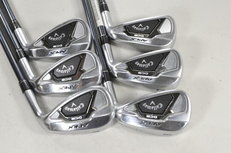 Callaway Apex 21 DCB 6-PW,AW Iron Set Regular Flex Recoil Dart Graphite #225392