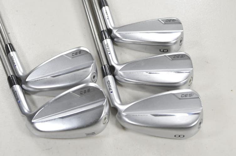 Ping i530 6-W Iron Set Stiff Flex Blue Dot RH SteelFiber 80g +1"  #224990