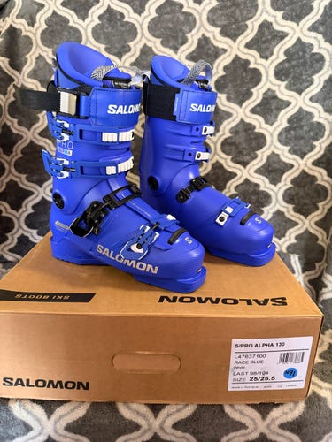 Brand New! 2026 Salomon S/PRO ALPHA 130-Size 25.5 Flex-130