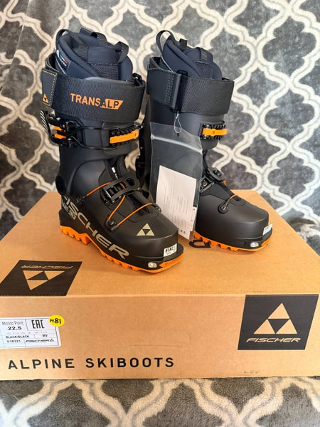 Brand New! 2023 Fischer Transalp TS Size-22.5 Flex 100