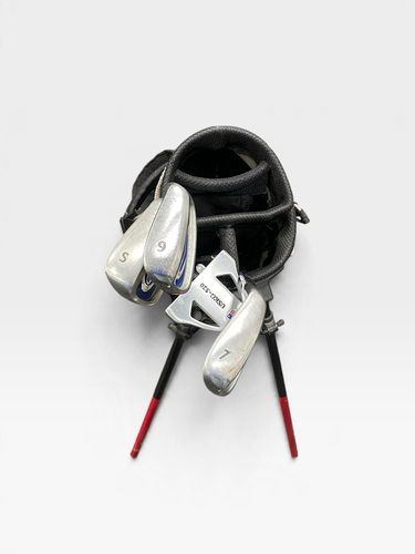 Used Top Flite XLJ Junior Golf Set Right Hand Black/Red 4 Piece 11735-S000370732