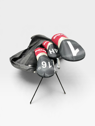 Used Nitro Blaster Mens Golf Package Set Right Hand Black/Red 8 Piece 11735-S000370871