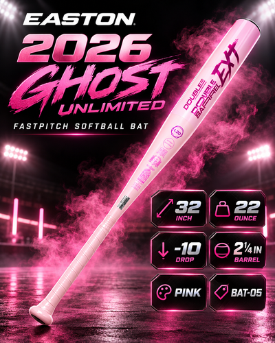 Easton Ghost Unlimited Composite Bat (-10) 22 oz 32" (New)