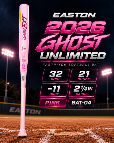 2026 Easton Ghost Unlimited Composite Bat (-11) 21 oz 32" (New)