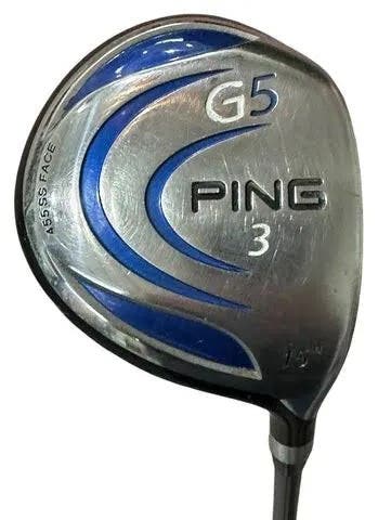Men's Ping G5 Right Handed Fairway Wood Stiff Flex 5 Wood (Used)