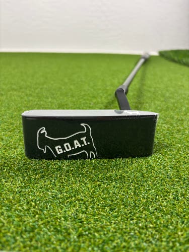 Goated Golf The OG Black Blade Putter RH w/ Matching Headcover GOAT Golf