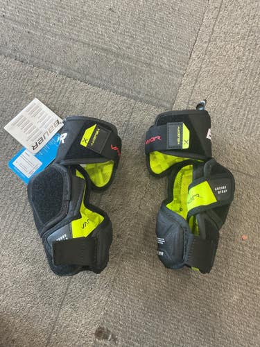 Used Bauer VAPOR VELOCITY Junior Elbow Pads MD 11614-S000246279