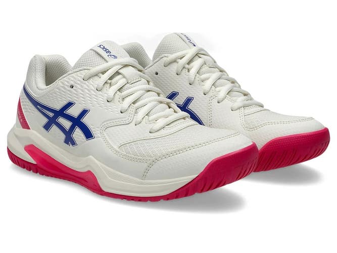 Asics Gel-Dedicate 8 1042A237-105 Sneakers Women's 6B Cream Tennis Shoes DDK2178