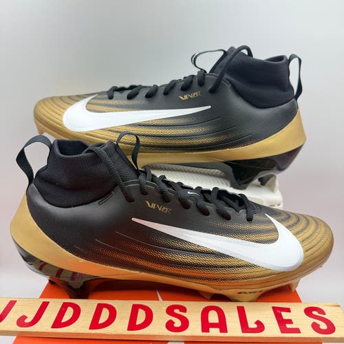 Nike Air Zoom Vapor Pro 1 Football Black Metallic Gold FB3298-003 Men’s Sz 10.5

New