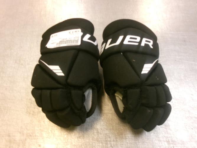 Used Bauer LIL SPORT Youth Gloves Black 9" 11339-S000208093