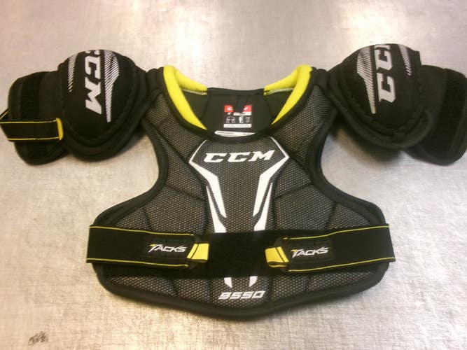 Used CCM TACKS 9550 Youth Shoulder Pads LG 11339-S000208092