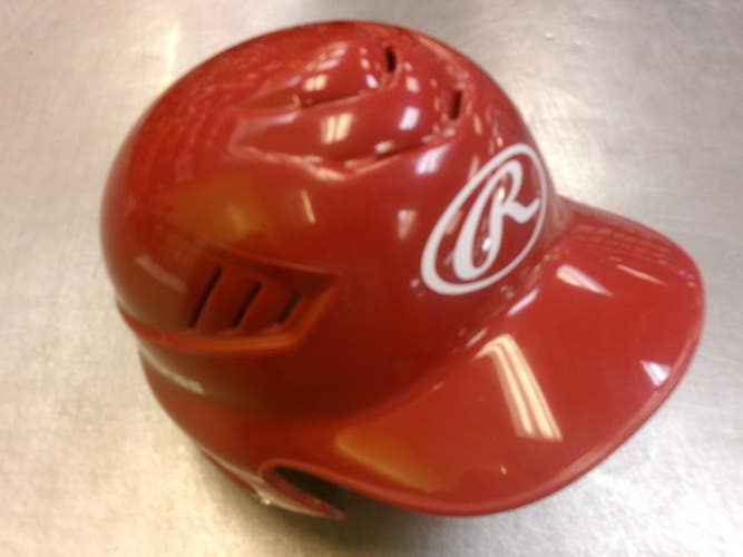 Used Rawlings HELMET Batting Helmet No Mask Red XS 11339-S000208087
