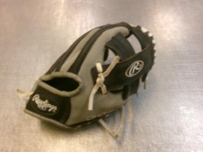 Used Rawlings PLAYER SERIES BB/SB Glove RH Throw Grey 9" 11339-S000208085