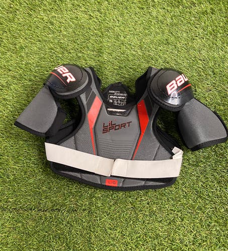 Large Youth Bauer Lil Sport Shoulder Pads (Used)