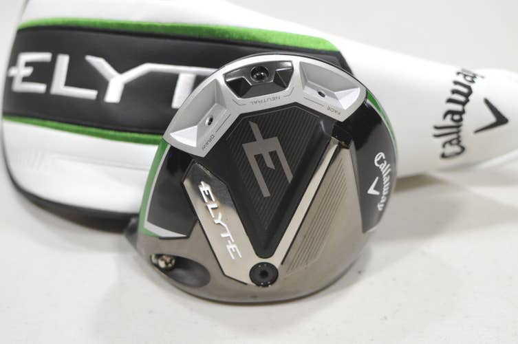 Callaway Elyte 9 Driver HEAD ONLY Right with Cover #229669