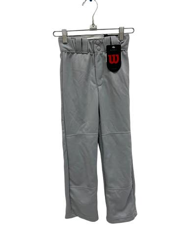 Used Wilson Youth XS Grey Open Bottom BB Pants 11692-S000159120