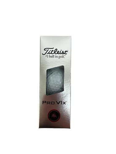 New Titleist Pro V1x *Custom* 3 Ball - Golf Ball Sleeve 11692-S000159180