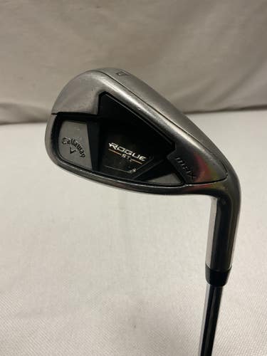 Used Callaway ROGUE MAX ST Golf Wedge Mens RH Pitching Wedge 11490-S000278705