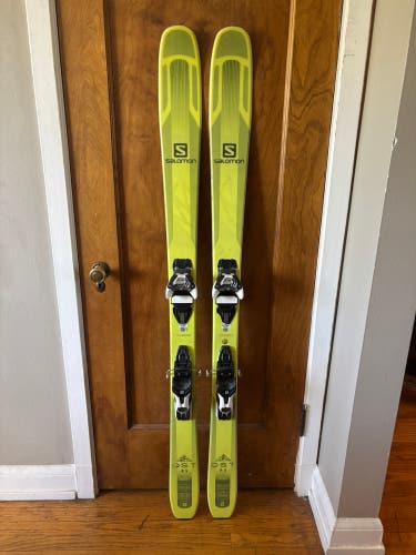 Salomon QST 85 161cm with Adjustable Salomon Warden Bindings
