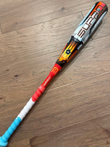 Rare 2026 Louisville Slugger Supra Starship 28/18 -10 USSSA Certified Bat (Used)