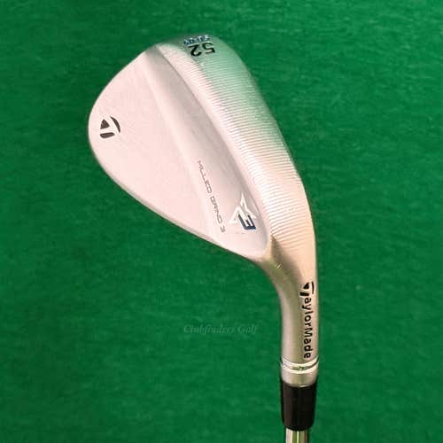 TaylorMade Milled Grind 3 MG3 Chrome 52-SB9 52 Gap Wedge DG S200 TI Stiff
